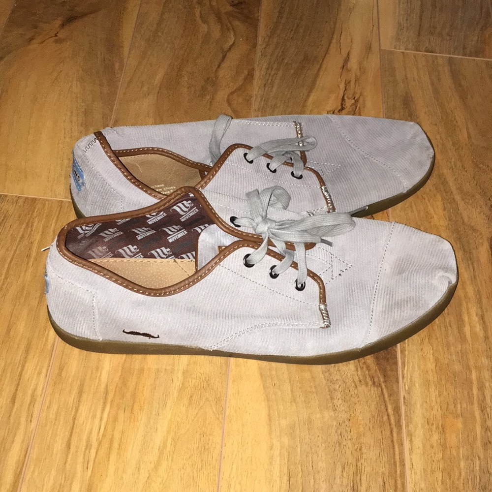 TOMS Movember Limited Edition Men’s shoes Size 12